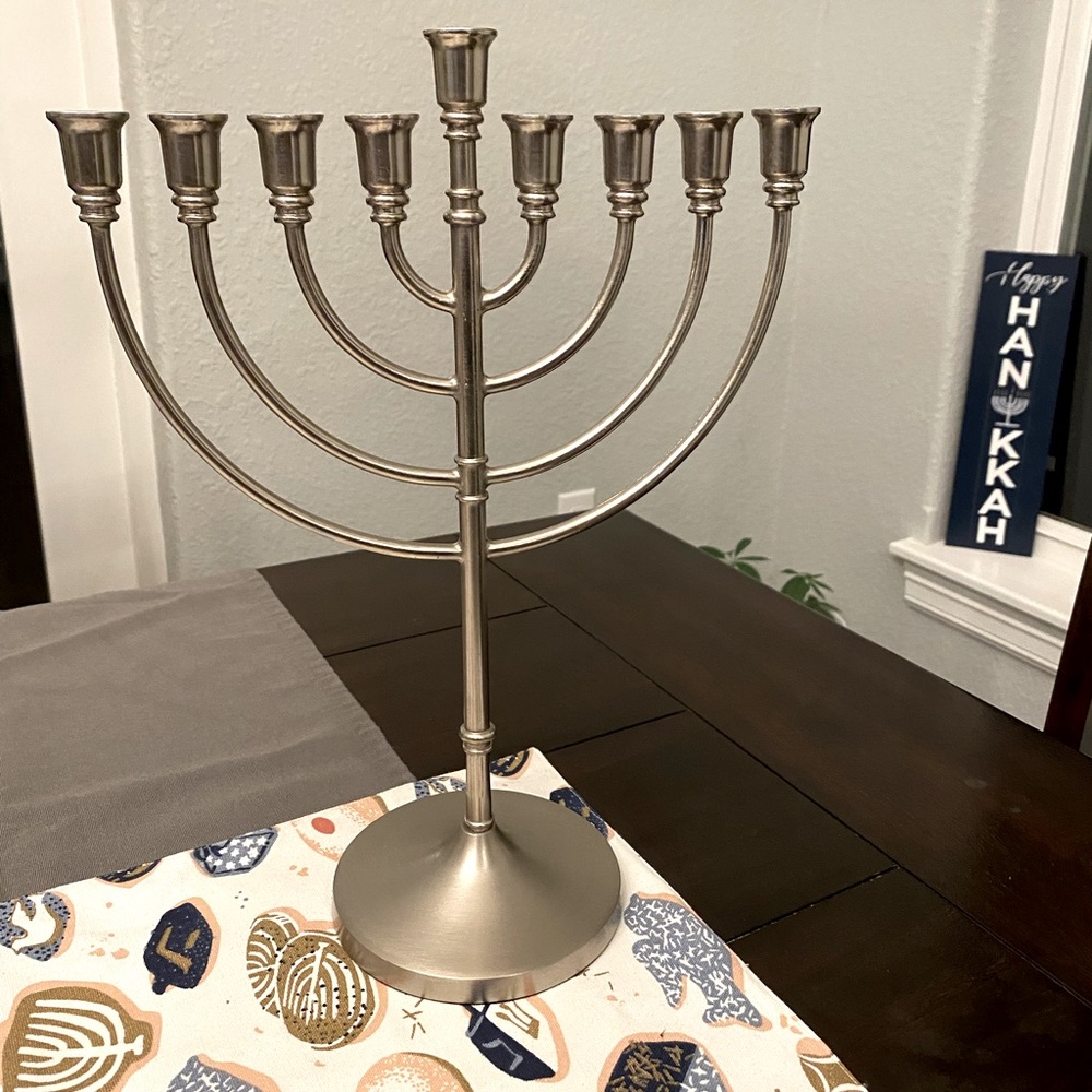 Lovely Menorah 🕎 to celebrate your holiday with!